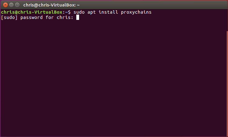 install proxychains ubuntu linux