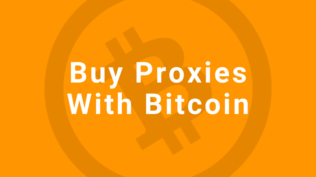 buy proxies with bitcoin